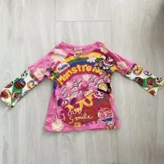 JAM 長袖カットソー ピンク 総柄　130