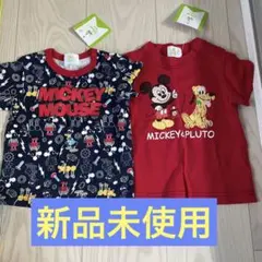 タグ付き　Disney ミッキーマウス プルート Tシャツセット 70 2枚のサムネイル