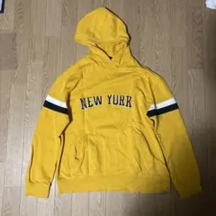 ZARA イエロー フード付きパーカー 13-14