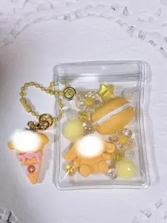 キャンディーバッグキーホルダー 黄色
