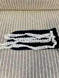 高級annika アンティークホワイト ビーズチョーカー