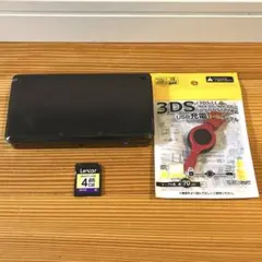 3DS本体　ブラック　充電器　SDカード付き