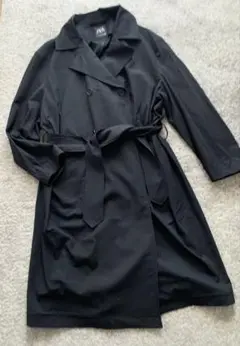 kairi 様　ZARA メンズオーバーサイズロングトレンチコートブラックLザラ