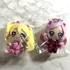 フレッシュプリキュア　ふわきゅんマスコット　キュアピーチ　キュアパッション