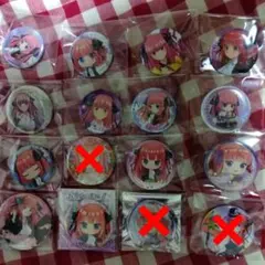 五等分の花嫁 二乃 缶バッチ 即買い❌