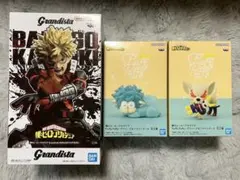 爆豪勝己 1体・デク2体フィギュア セット