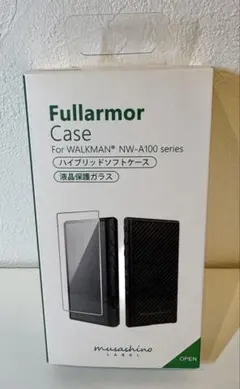 SONY NW-ZX507 武蔵野レーベル ハイブリッドケース ガラスフィルム