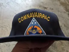 激レア USA製 デッドストック COMNAVAIRPACミリタリー キャップ
