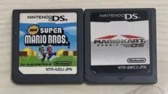 New スーパーマリオブラザーズとマリオカート DS用ソフトセット(動作確認済)