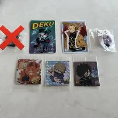 僕のヒーローアカデミア トレカ シール チャーム