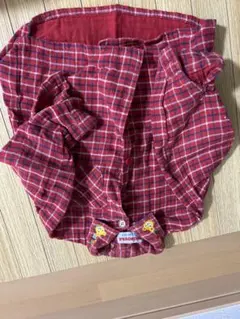 ミキハウス　チェックシャツ　美品　値下げ