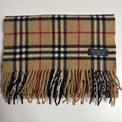 Burberry's チェック柄マフラー