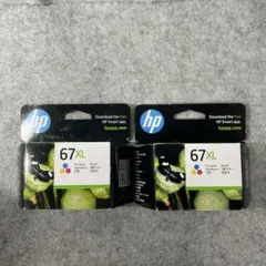 2セットHP 67 XL純正インクカートリッジ カラー 3YM58AA 新品 - メルカリ