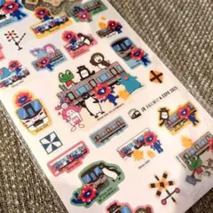 EXPO2025 ミャクミャク＆JRキャラクター マスキングシール