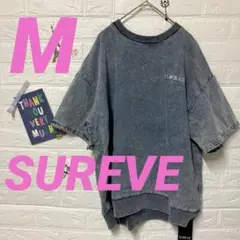 ⭐️新品タグ付⭐️ SUREVE サックス 半袖Tシャツ　ゆったり　 【M】