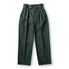 LENO リノ ダブルベルテッド グルカトラウザー グルカパンツ グリーン