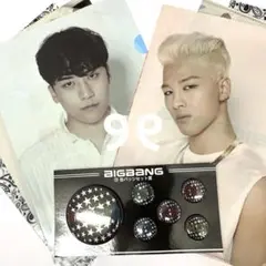 BIGBANG グッズ ファイル バッジ 一番くじ ヨンベ スンリ ジヨン 新品