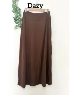SHEIN Dazy レディースロングスカート L ブラウン