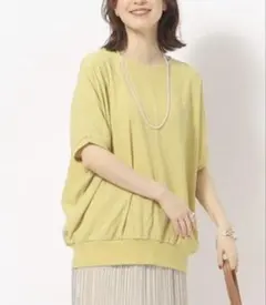 ドレスキップ　二の腕カバー しぼしぼドルマントップスのサムネイル