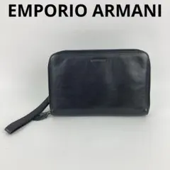 EMPORIO ARMANI エンポリオアルマーニ 長財布 レザー ストラップ付のサムネイル