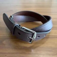 Anderson’s ベルト size32 ダークブラウン 新品未使用 Anderson's(アンダーソンズ)) スクエアバックルベルトNEAT NEAT