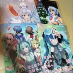 初音ミク 雪ミク 赤い羽根共同募金 クリアファイル 3枚セット - メルカリ