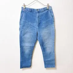 レプシィム デニムパンツ ブルー (L) アンクル丈 ジーンズ コットンのサムネイル