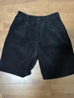 URBAN RESEARCH DOORS コーデュロイショートパンツ ブラック