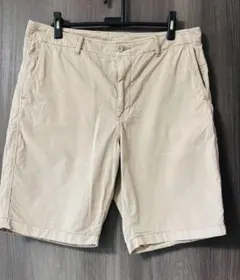 UNIQLO ベージュ ショートパンツ ウエスト84-92cm