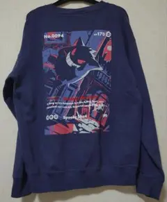 廃盤】ユニクロ ポケモン コラボ ゲンガー スウェット 3XL トレーナー 