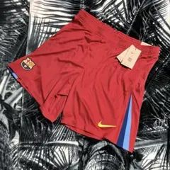 新品 希少US 2XL NIKE FCバルセロナ ショーツ 8910円 バルサ