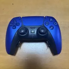 背面付き コントローラー PS5/青色