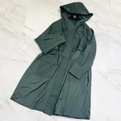 美品♡ ヒロココシノ ロングコート ナイロンジャケット 大きめ 3L相当