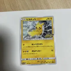 ピカチュウ：「ピカピカ！ピカチュウ！プロモカードキャンペーン