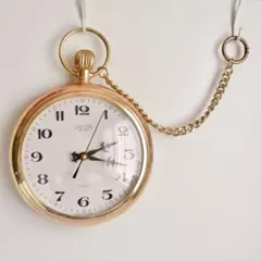 LANDEX 懐中時計タイプ　壁掛け時計　希少　ヴィンテージ LANDEX 懐中時計タイプ 壁掛け時計 希少 ヴィンテージ - メルカリ