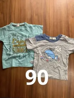 男の子用　　半袖Tシャツ　90 2枚セット