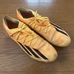 オレンジ サッカーシューズ スパイク