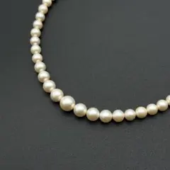 アコヤ真珠 黒蝶真珠 本真珠 バロック ロングネックレス 7.4〜13.5mm