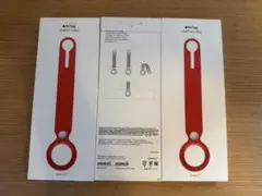 Apple エアタグ (PRODUCT)RED ３個　送料込み