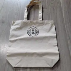 白鶴 トートバッグ キャンバス地
