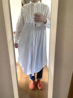 しまむら シャツワン 綿100% ワンピース