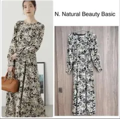 N. Natural Beauty Basic ウエストマークギャザーワンピース