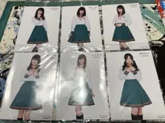 乃木坂46 生写真 セブンイレブン限定 6種セット