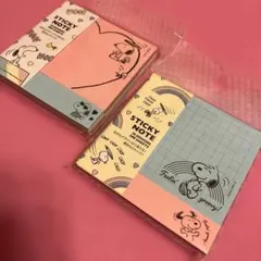 スヌーピー　ウッドストック　付箋　ふせん　2サイズ　10柄200枚　2セット