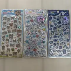 も*ん様 プチドロップステッカー 3種 国内正規品 新品未使用