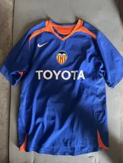 レア】NIKE バレンシアCF ユニフォーム 2005-06 アウェイ 青 - メルカリ