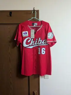 千葉ロッテマリーンズ #16 種市選手 AfCユニフォーム サイズM