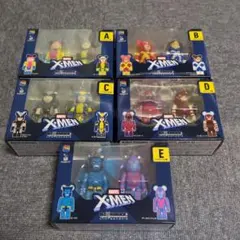 X-MEN BE@RBRICK フィギュアセット A-E