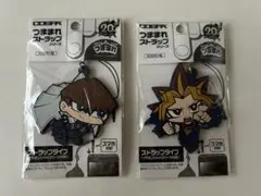遊戯王 闇遊戯 海馬 つままれ ラバーストラップ