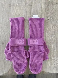 UGG ニットグローブ 手袋 パープル